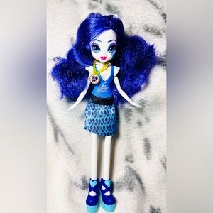 2015 MLP G4 Equestria Girls “Friendship Games”School Spirit” Rarity 8” Figurine